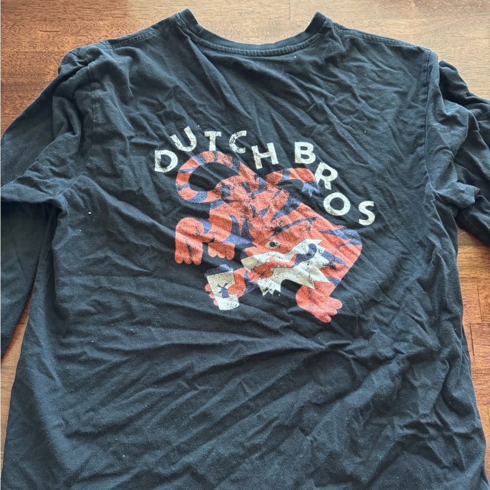 Dutch Bros Black Graphic Women’s long sleeve